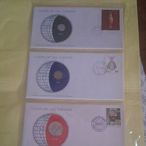 Coins of All Nations Collection Set Of 3